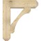 Ekena Millwork Legacy Craftsman Rough Sawn Bracket w/ Offset Brace, Douglas Fir, 8"W x 28"D x 32"H BKT0806X28X32LEC04RDF - alternate 2